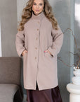 Long straight-cut coat - Twiggy Shop