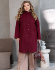 Long straight-cut coat - Twiggy Shop