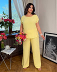 Conjunto crepé verano