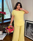 Conjunto crepé verano