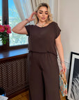 Conjunto crepé verano