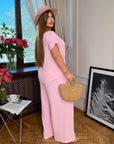 Conjunto crepé verano