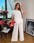 Conjunto crepé verano