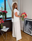 Conjunto crepé verano