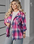 Plaid shirt with stones - Twiggy Shop