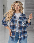 Plaid shirt with stones - Twiggy Shop