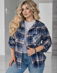 Plaid shirt with stones - Twiggy Shop