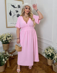 Vestido de crepé de verano