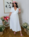 Vestido de crepé de verano