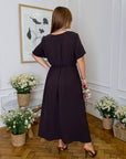 Vestido de crepé de verano