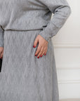Soft sweater and skirt set - Twiggy Shop