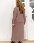 Midi dress and sweater set - Twiggy Shop