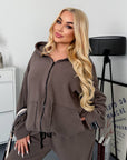 Warm fleece set in polyester and elastane, suitable for winter sports and cosy cold days.