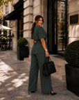 Set bluză și pantaloni