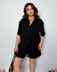 Shirt and shorts set от polyester и elastane, изображение на стиlinen летен комплект за мъже.