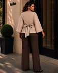 Blouse with Statement Buttons