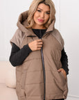 Stijlvol vest met capuchon