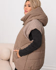 Stijlvol vest met capuchon