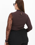 Blusa de encaje