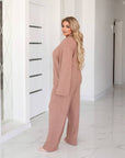 Structured knit set със Composition 97% polyester и 3% spandex, стиlinen и уup toбен за ежедневна носене.