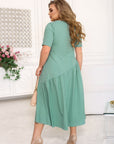 Midi dress with a loose fit - Twiggy Shop