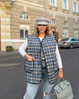 Checkered vest - Twiggy Shop