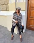 Checkered vest - Twiggy Shop