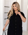 Short muslin shirt dress