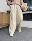 Wide velvet trousers - Twiggy Shop