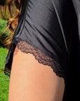 Perforated dress