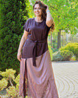Perforated dress