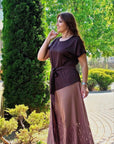 Perforated dress