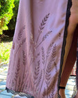 Perforated dress
