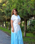 Perforiertes Kleid