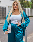 Bomber jacket and trousers set