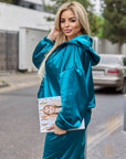 Bomber jacket and trousers set