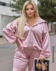 Bomber jacket and trousers set