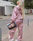 Bomber jacket and trousers set