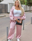 Bomber jacket and trousers set