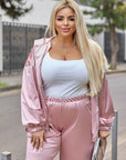Bomber jacket and trousers set