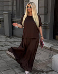 Blouse and skirt set