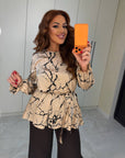 Blouse with Belt