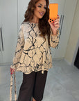 Blouse with Belt