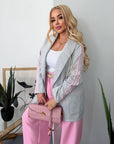 Longline Knit Blazer