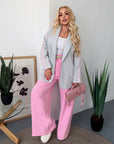 Longline Knit Blazer