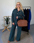 Three-Piece Set with Rhinestones