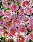 Kurzes Blumenkleid
