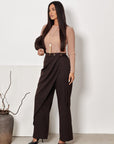 Skirt-Effect Pants