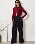 Skirt-Effect Pants