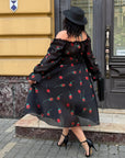 Rochie Organza Midi